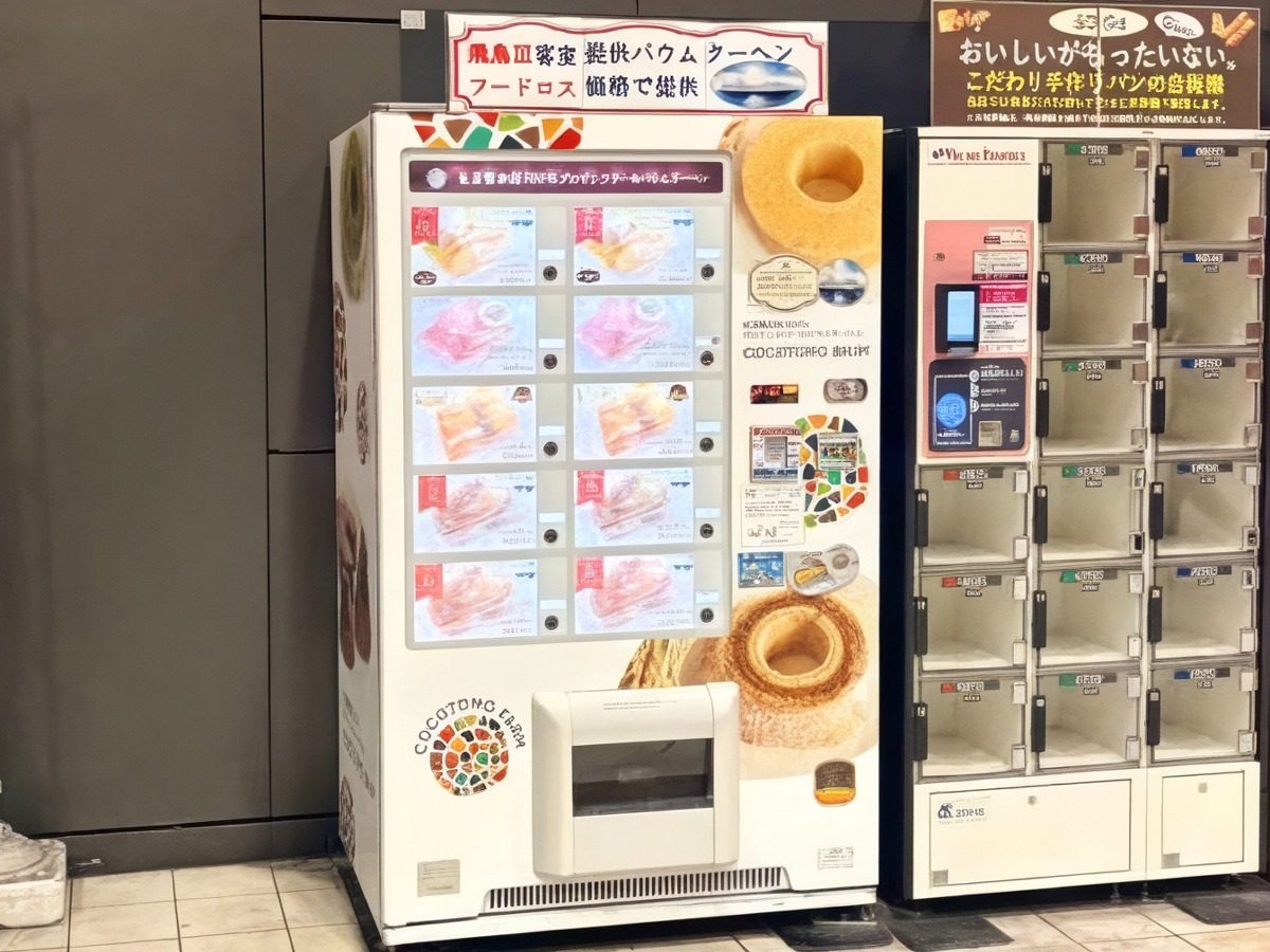 橫濱駅樹輪蛋糕自動販機 賣豪華郵輪款甜品